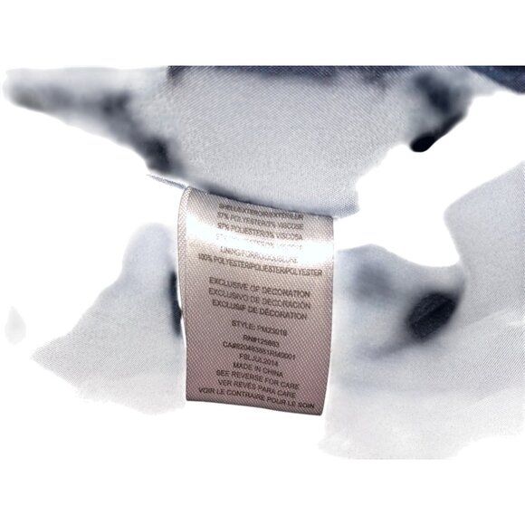 Platinum Women’s Blue Double Breasted Pea Coat Pre-Owned Size 3X - Picture 8 of 9